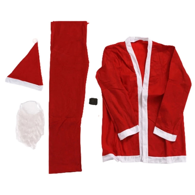 Christmas Santa Claus Outfit Adult