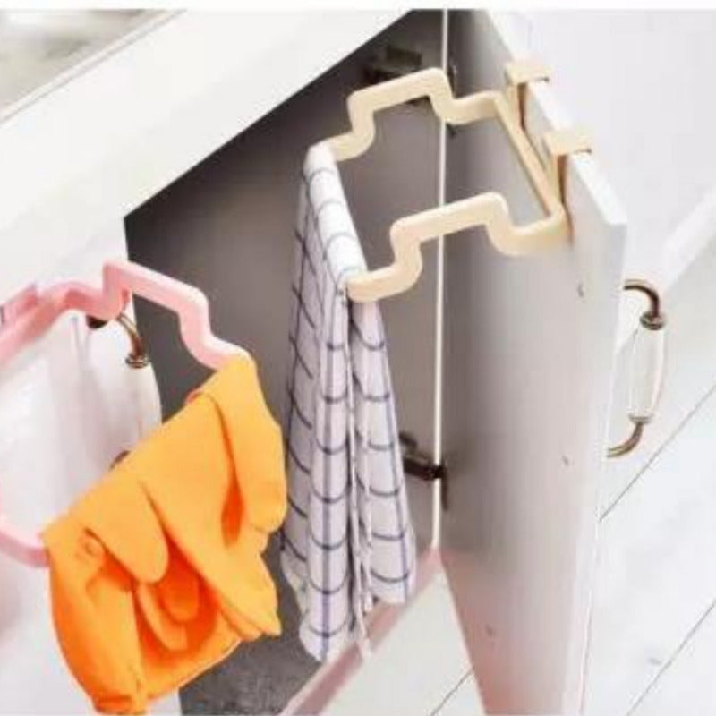 Kitchen Rack Trash Bag Pantry Hook Holder - Bamagate