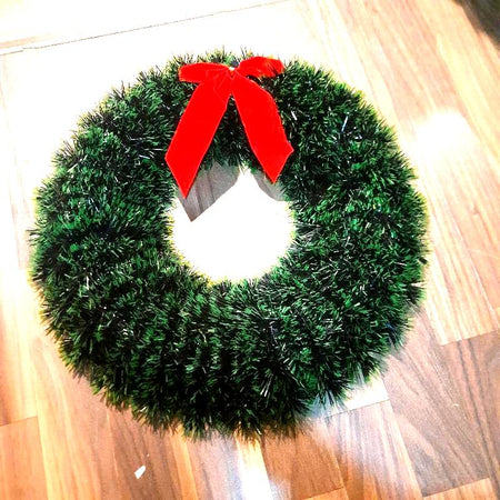 Christmas decoration door wreath