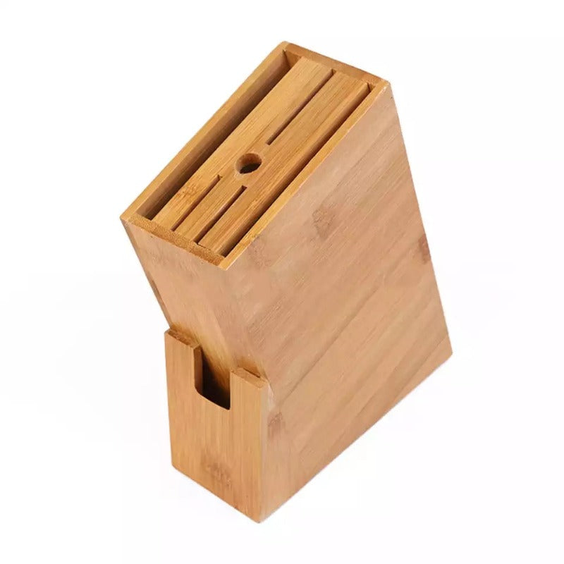 wooden knife holder box