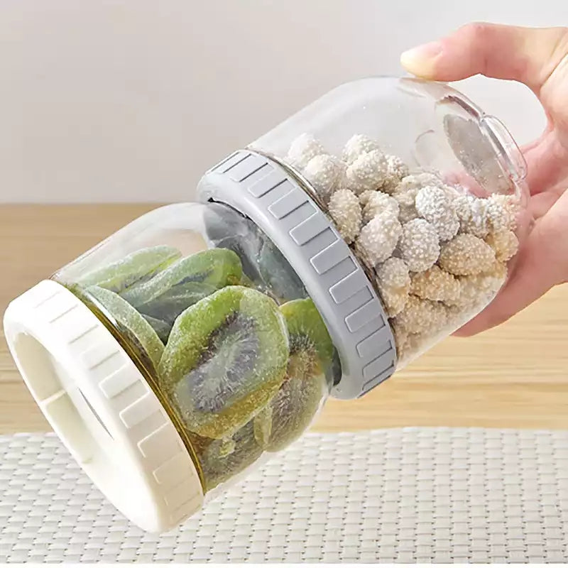 Stackable Glass Storage Bottle