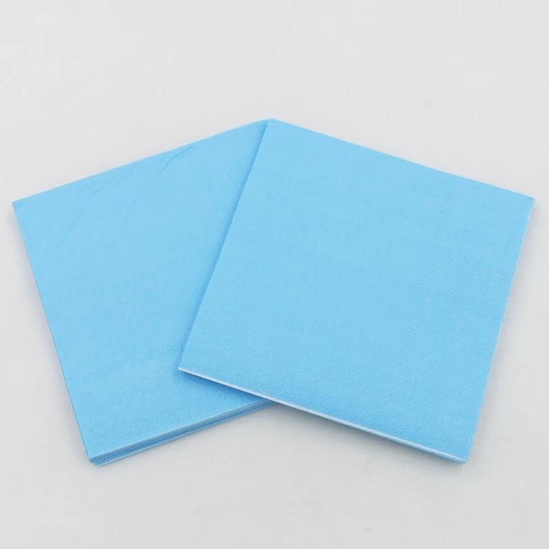 Paper Serviette 20 Pack Colour