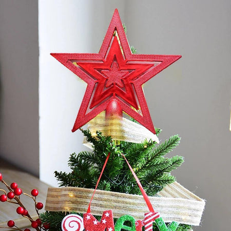 1 PC Shooting Star Christmas Tree Ornaments - Bamagate