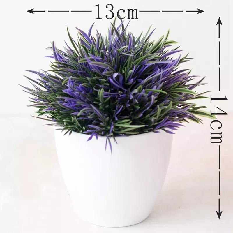 Colour Artificial Plant Small Tree Pot Home Decoration - Bamagate