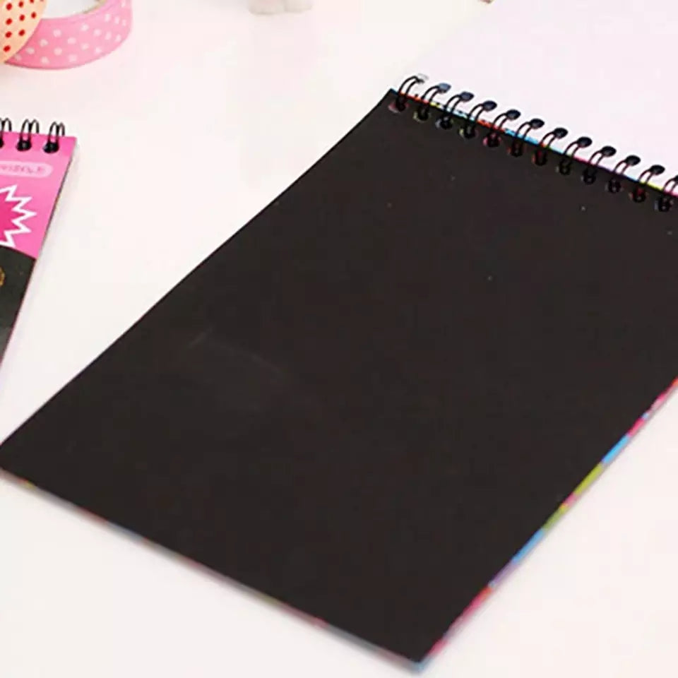 Scratch Colors Magic Note Book