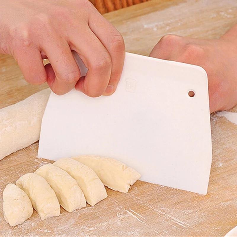 Trapezoid Spatula Dough Scraper Baking Pastry Cutter - Bamagate