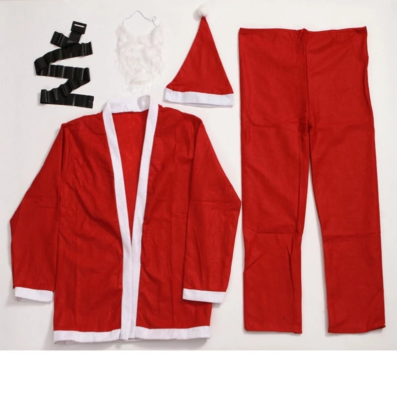 Christmas Santa Claus Outfit Adult