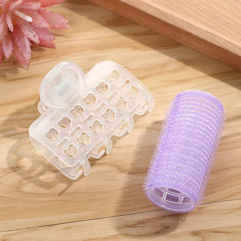 Hair Roller Curler Plastic Self Grip Hair Roller 3PCS