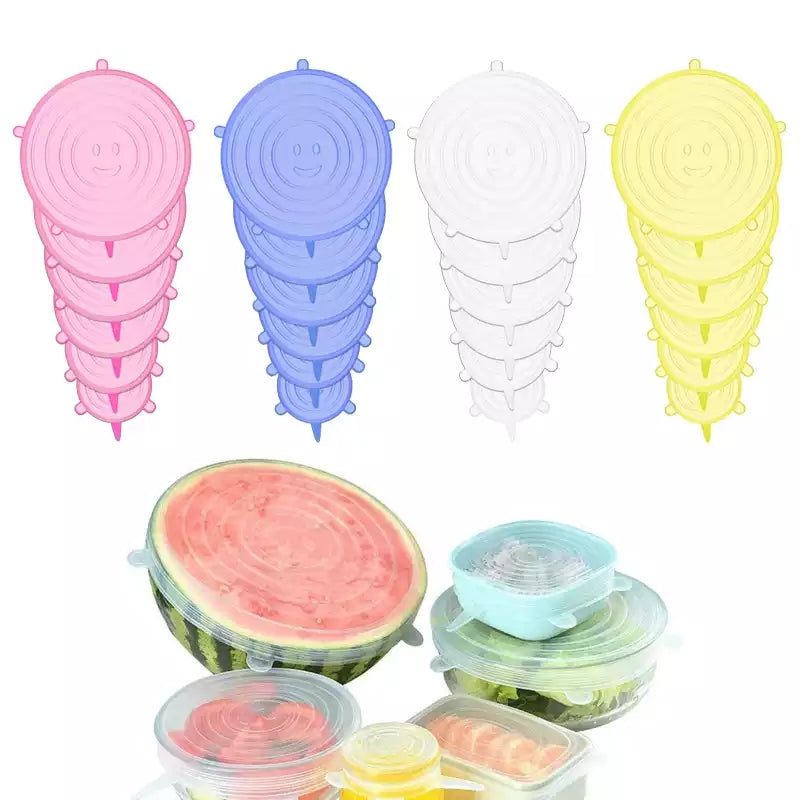 Silicone Stretch Lids Reusable Sealing Cover