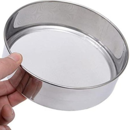 Interchangeable Stainless Steel  Flour  Kitchen Sieve 9 inch - Bamagate