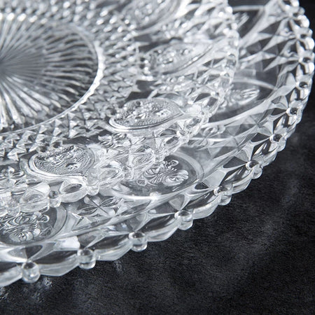 glass serving tray