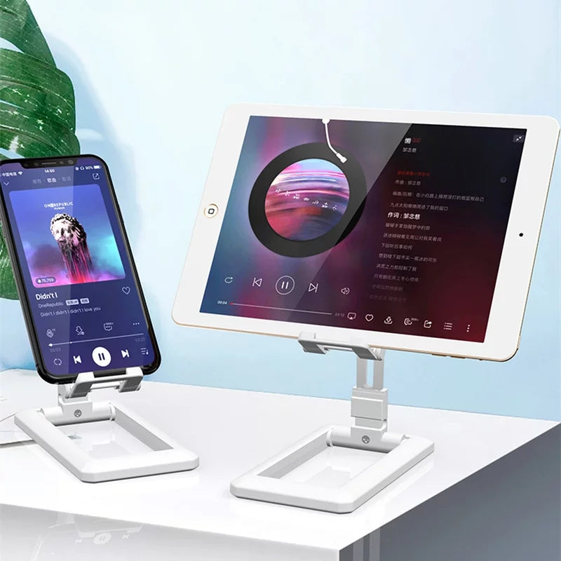 Foldable Mobile Phone Desktop Tablet Stand