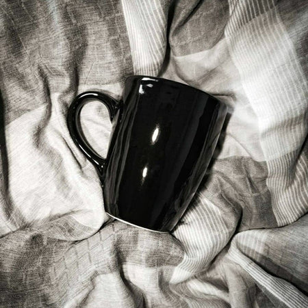 coffee mug black