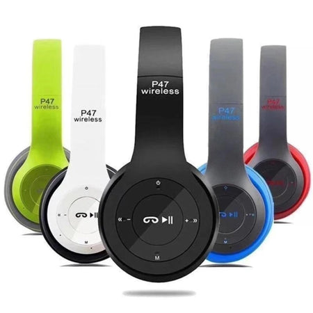 wireless foldable headphone headset