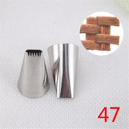 47# Icing Piping Nozzles Cake Decorating Tools Baking Pastry Supplies - Bamagate