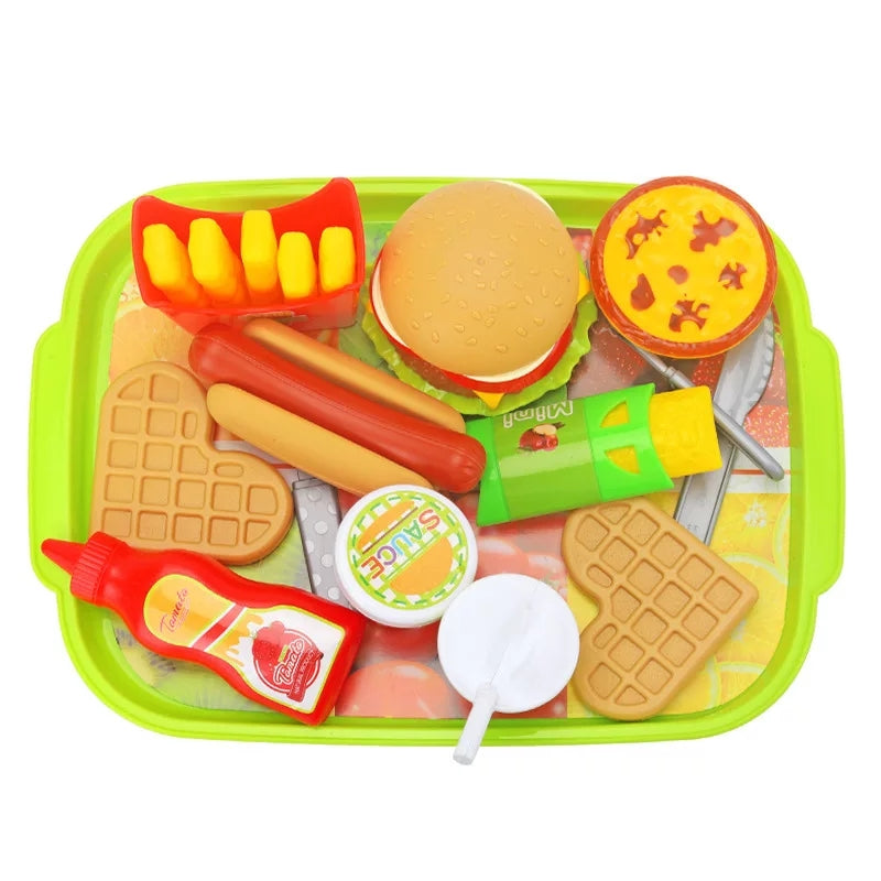 Similuation Play Fast Food Toy Set