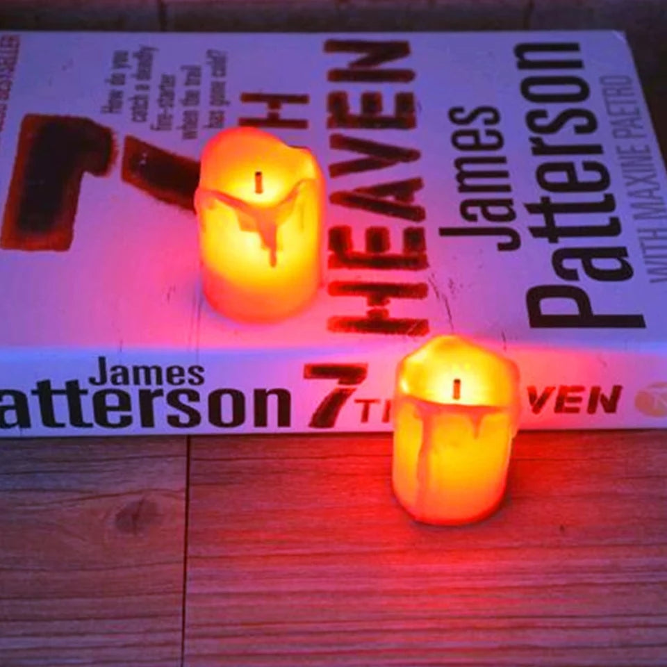 3 PC LED Pillar Candle