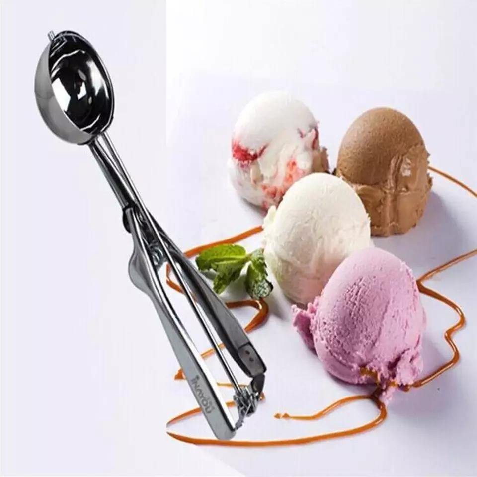 Ice Cream Scoop Stainless Steel Kitchen Gadgets - Bamagate