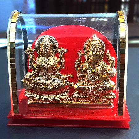 God Ganesh Idol gold plated