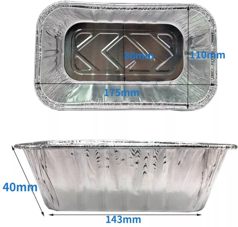 aluminum foil container