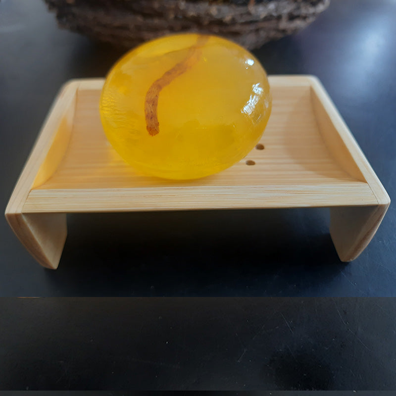 bamboo soap dish