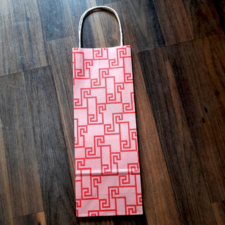 Kraft bottle paper bag