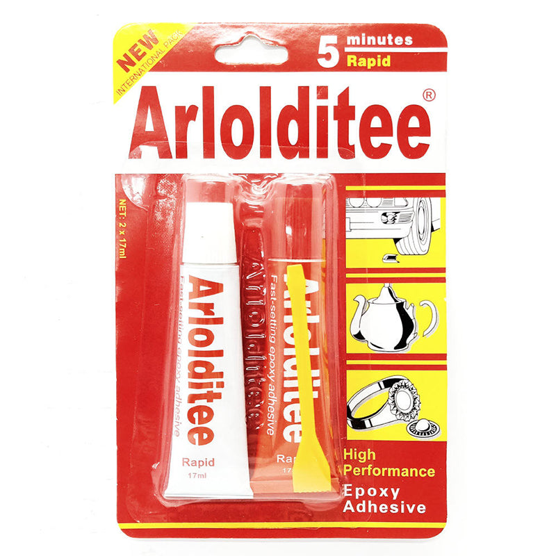 Arlolditee 5 Minutes Rapid Epoxy Adhesive 2 x 17ml