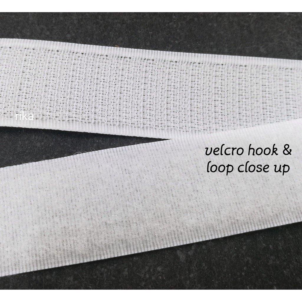 Velcro Self Adhesive Tape White 5 m roll