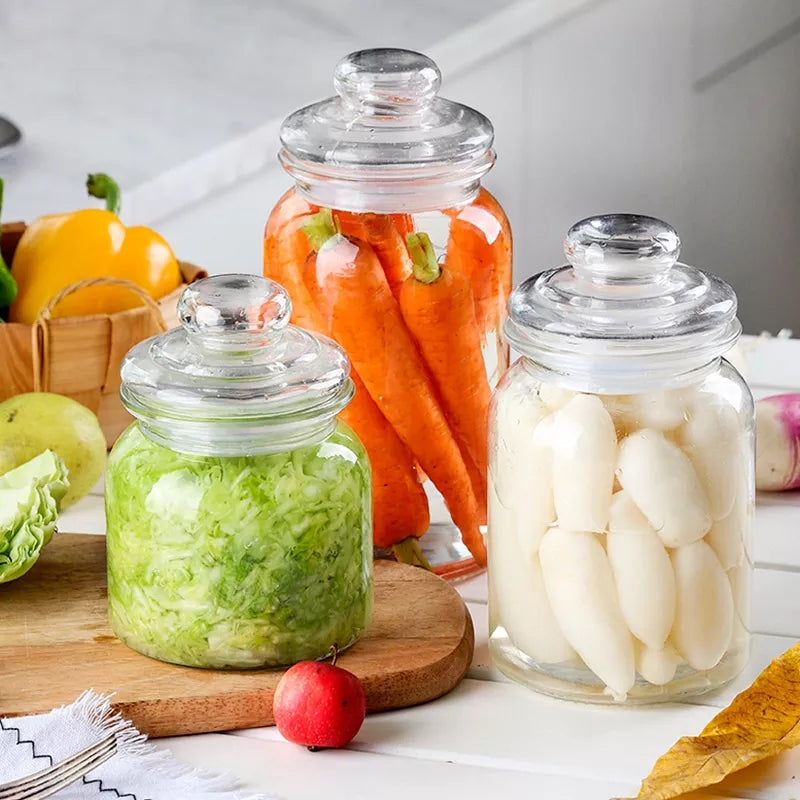 glass bottle food storage