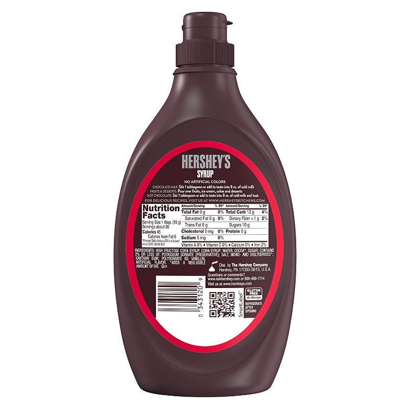 Hershey's chocolate syrup