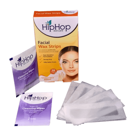 hip hop facial wax strips