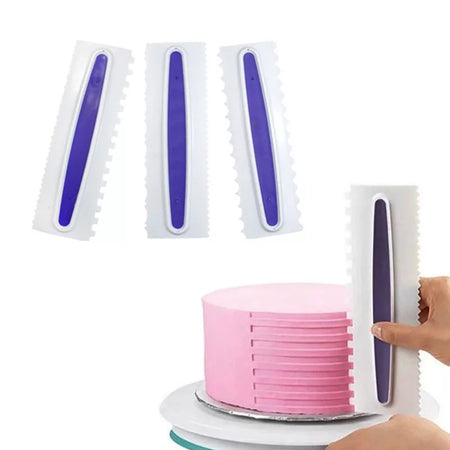 icing comb cake scraper