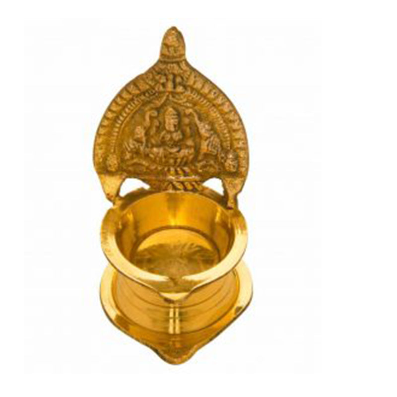 Pooja Brass Kamatchi Vilakku Oil Lamp