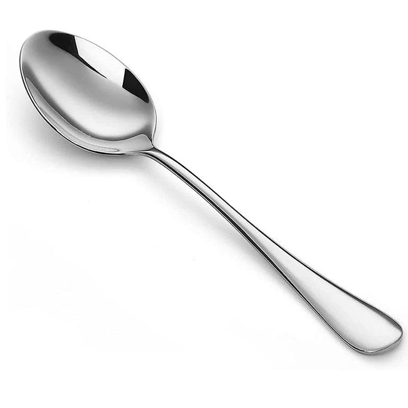 large serving spoon stainless steel