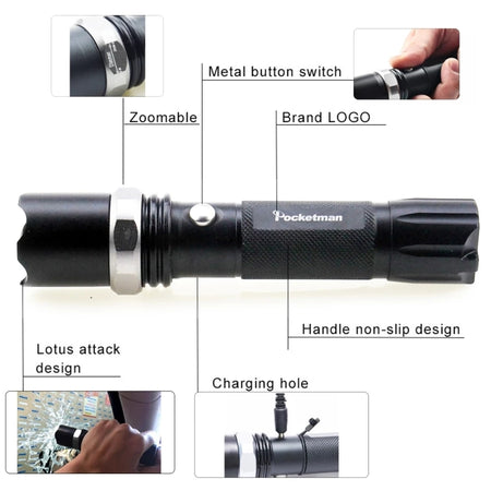 led flashlight torch outdoor