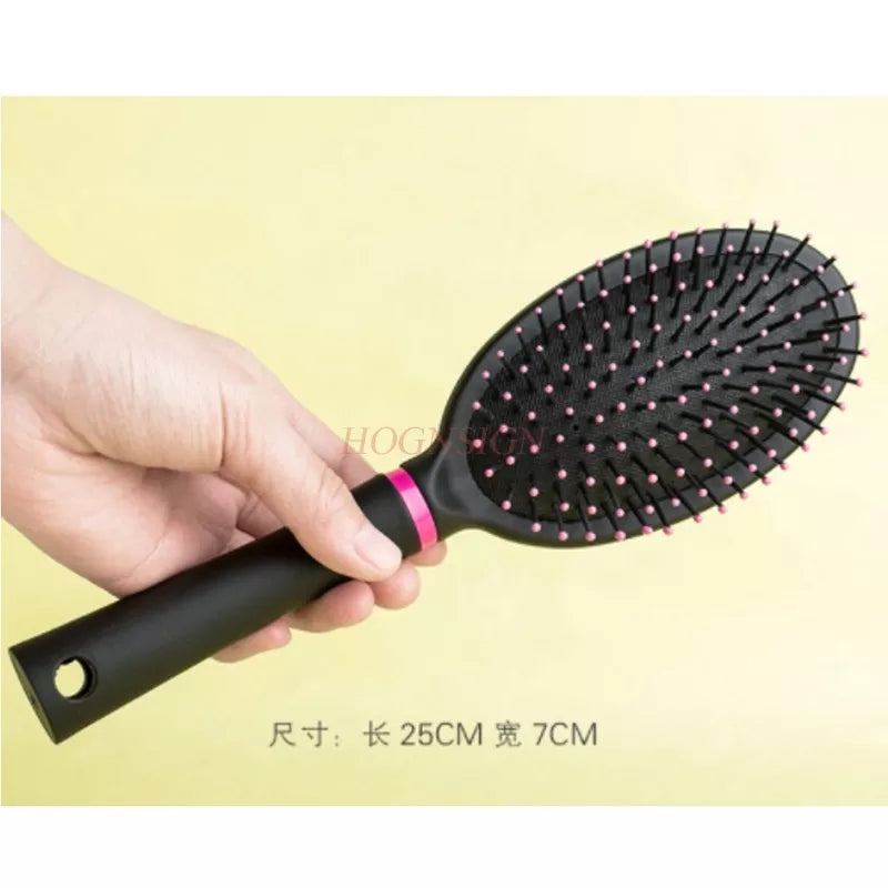 massage oval hair brush