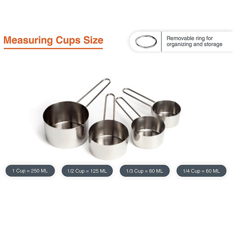 stainless steel measuring cup