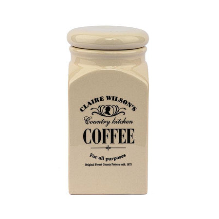 Ceramic Canister Coffee