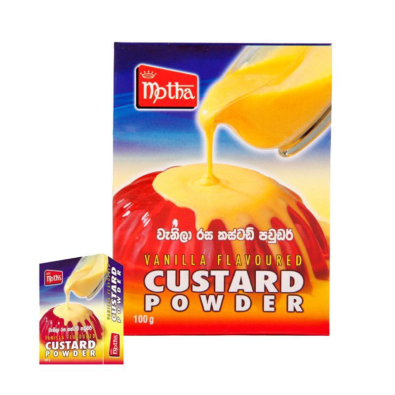 Motha Custard Powder Vanilla Flavour 100 g - Bamagate