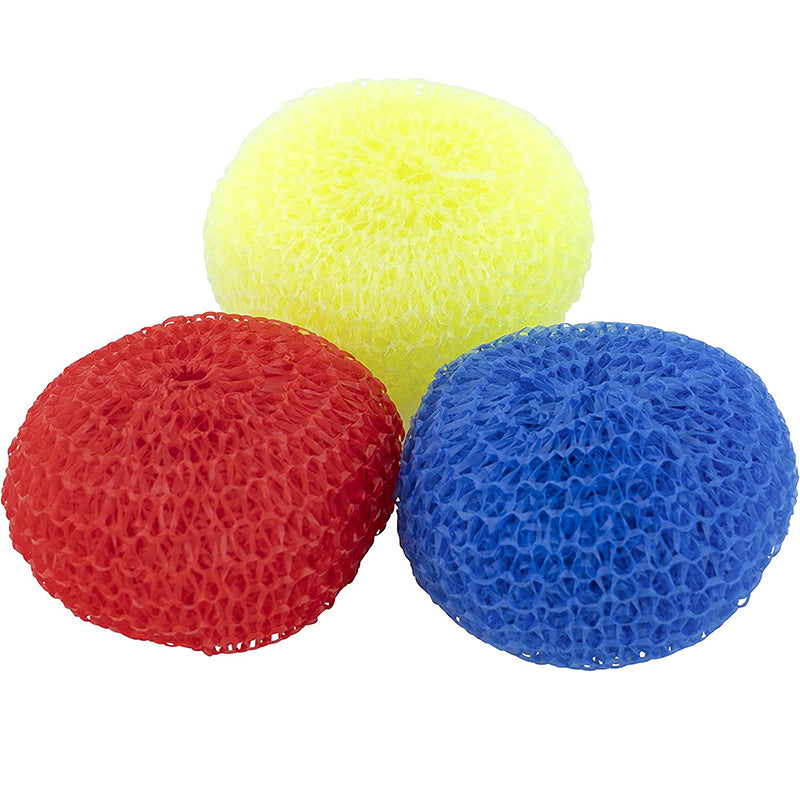 nylon round mesh scourers