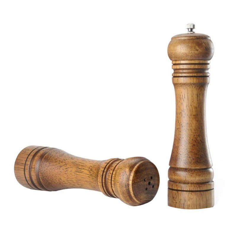 Wooden Salt Pepper Mill Grinder Shaker