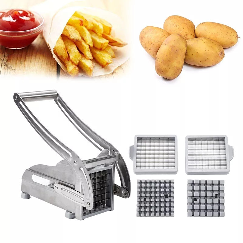 Potato Cutter Potato Chipper Stainless Steel Household - Temu