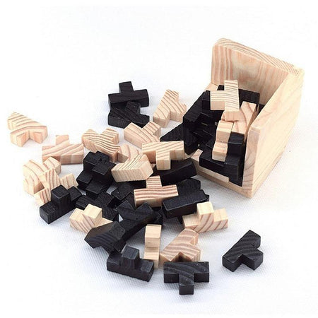 Coner Building Block  Interlocking Intelligence IQ Brain Teaser - bamagate-com