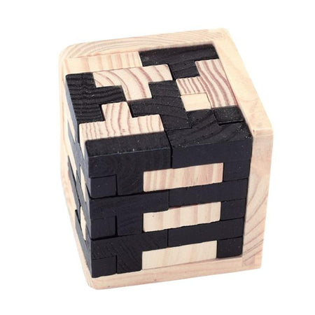 Coner Building Block  Interlocking Intelligence IQ Brain Teaser - bamagate-com