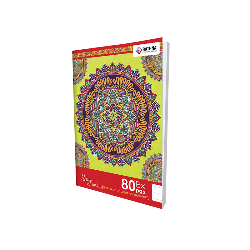 Rathna Exercise Book Single Ruled 80PGS