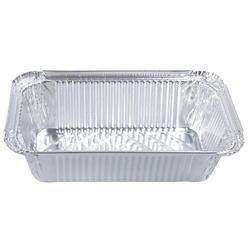 Aluminium Foil Rectangular Container 8 x 4 in, 750 ml - Bamagate