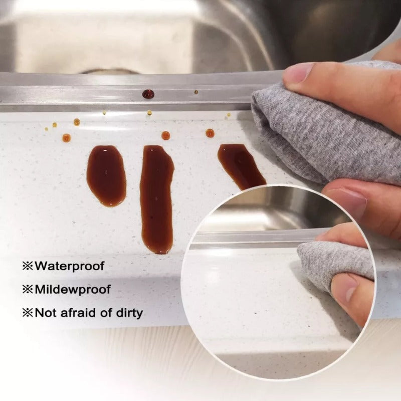 waterproof sink clear tape